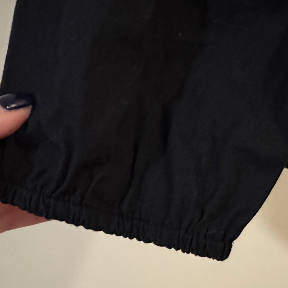 J. Crew Factory Black Ruffle Blouse - Picture 4 of 5